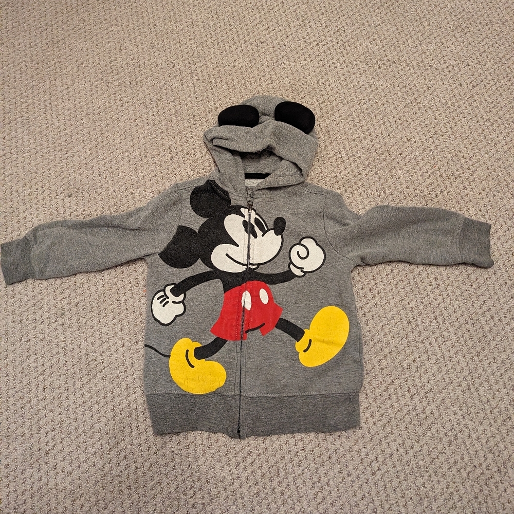 Mickey mouse sweatshirt size 4